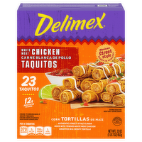 Delimex White Meat Chicken Taquitos, 23 Ounce