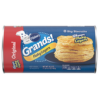 Pillsbury Grands! Flaky Layers Original Biscuits, 16.3 Ounce