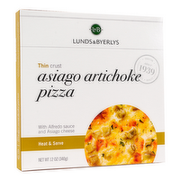 L&B Asiago Artichoke Pizza, 12 Ounce