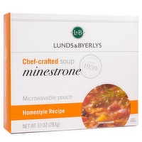 L&B Minestrone Soup, 10 Ounce