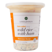 L&B Wild Rice with Ham Soup, 22 Ounce