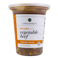 L&B Vegetable Beef Soup, 22 Ounce