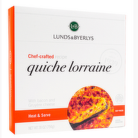 L&B Quiche Lorraine, 28 Ounce