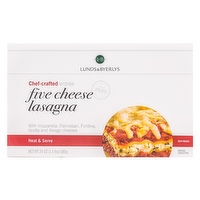 L&B Five Cheese Lasagna Family Size, 24 Ounce