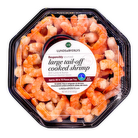 L&B Large Cooked Shrimp Party Tray, 23 Ounce