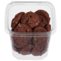 L&B Mini Double Chocolate Shortbread Cookies, 18 Each