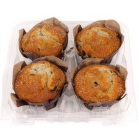 L&B Wild Blueberry Muffins, 4 Each