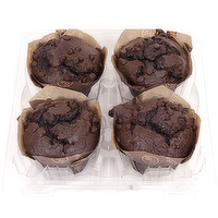 L&B Chocolate Madness Muffins, 4 Each