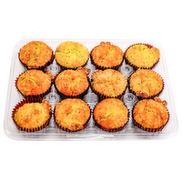 L&B Lemon Poppy Seed Mini Muffins, 12 Each