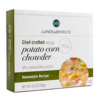 L&B Potato Corn Chowder, 10 Ounce