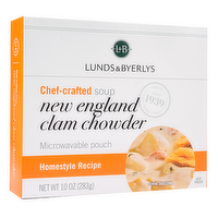 L&B New England Clam Chowder, 10 Ounce