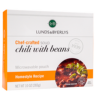 L&B Chili with Beans, 10 Ounce