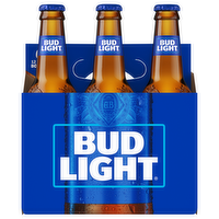 Bud Light Beer, 6 Each