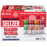 Bud Light Seltzer Hard Soda Variety Pack, 12 Each