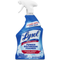 Lysol Power Bathroom Cleaner Spray Island Breeze Scent, 32 Ounce