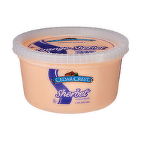 Cedar Crest Orange Sherbet, 32 Ounce