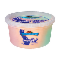 Cedar Crest Rainbow Sherbet, 32 Ounce