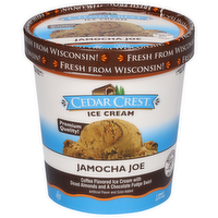Cedar Crest Jamocha Joe Ice Cream, 16 Ounce