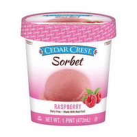 Cedar Crest Raspberry Sorbet, 1 Pint