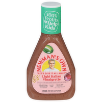 Newman's Own Light Italian Vinaigrette Dressing, 16 Ounce