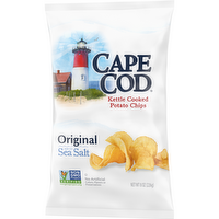 Cape Cod Original Kettle Cooked Potato Chips, 8 Ounce