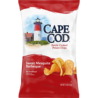 Cape Cod Mesquite Barbecue Kettle Cooked Potato Chips, 7 Ounce