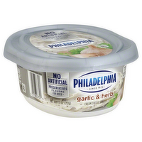 Philadelphia Garlic & Herb Cream Cheese Spread, 7.5 Ounce