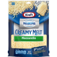 Kraft Shredded Mozzarella Cheese with Philadelphia Cream Cheese, 8 Ounce