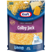 Kraft Finely Shredded Colby & Monterey Jack Cheese, 8 Ounce