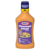 Kraft Lite Thousand Island Dressing, 16 Ounce