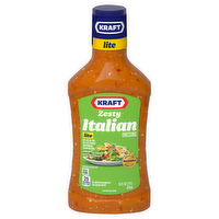 Kraft Light Zesty Italian Dressing, 16 Ounce