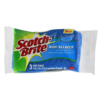 Scotch-Brite Non-Scratch Scrub Sponges, 3 Each