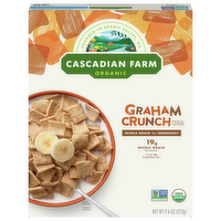 Cascadian Farm Organic Graham Crunch Cereal, 9.6 Ounce