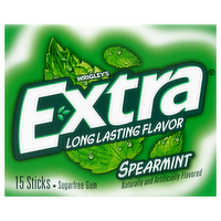 Extra Spearmint Gum, 15 Each