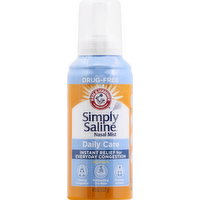 Arm & Hammer Simply Saline Daily Care Nasal Relief Mist, 4.25 Ounce