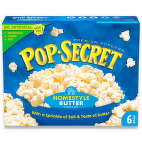 Pop-Secret Homestyle Microwave Popcorn, 6 Each