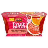 Del Monte Fruit Refreshers Grapefruit & Oranges in Pomegranate Flavored Slightly Sweetened Fruit Water, 2 Each