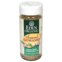 Eden Foods Organic Seasoned Gomasio Sesame Seeds Seaweed & Sea Salt, 3.5 Ounce