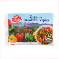 Sno Pac Organic Tri-Colored Peppers, 10 Ounce