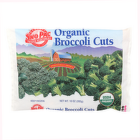 Sno Pac Organic Broccoli Cuts, 10 Ounce