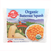 Sno Pac Organic Butternut Squash Cubes, 10 Ounce