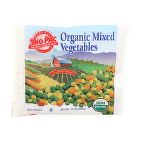 Sno Pac Organic Mixed Vegetables, 10 Ounce