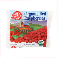 Sno Pac Organic Red Raspberries, 10 Ounce