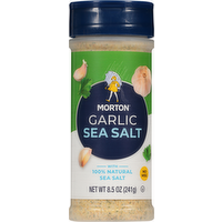 Morton Garlic Sea Salt, 8.5 Ounce