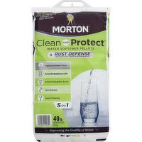 Morton Salt Pellets with Iron Reduction, 40 Pound