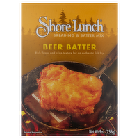 Shore Lunch Beer Batter & Breading Mix, 9 Ounce