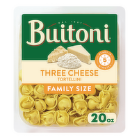 Buitoni Three Cheese Tortellini Pasta Family Size, 20 Ounce