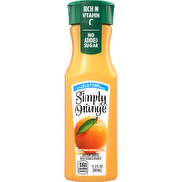 Simply Orange Pulp Free Orange Juice with Calcium & Vitamin D Single, 11.5 Ounce