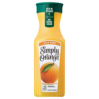 Simply Orange Pulp Free Orange Juice, 32 Ounce