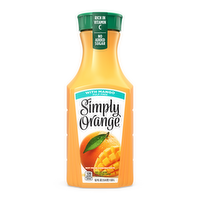 Simply Orange Pulp Free Orange Juice with Mango, 52 Ounce